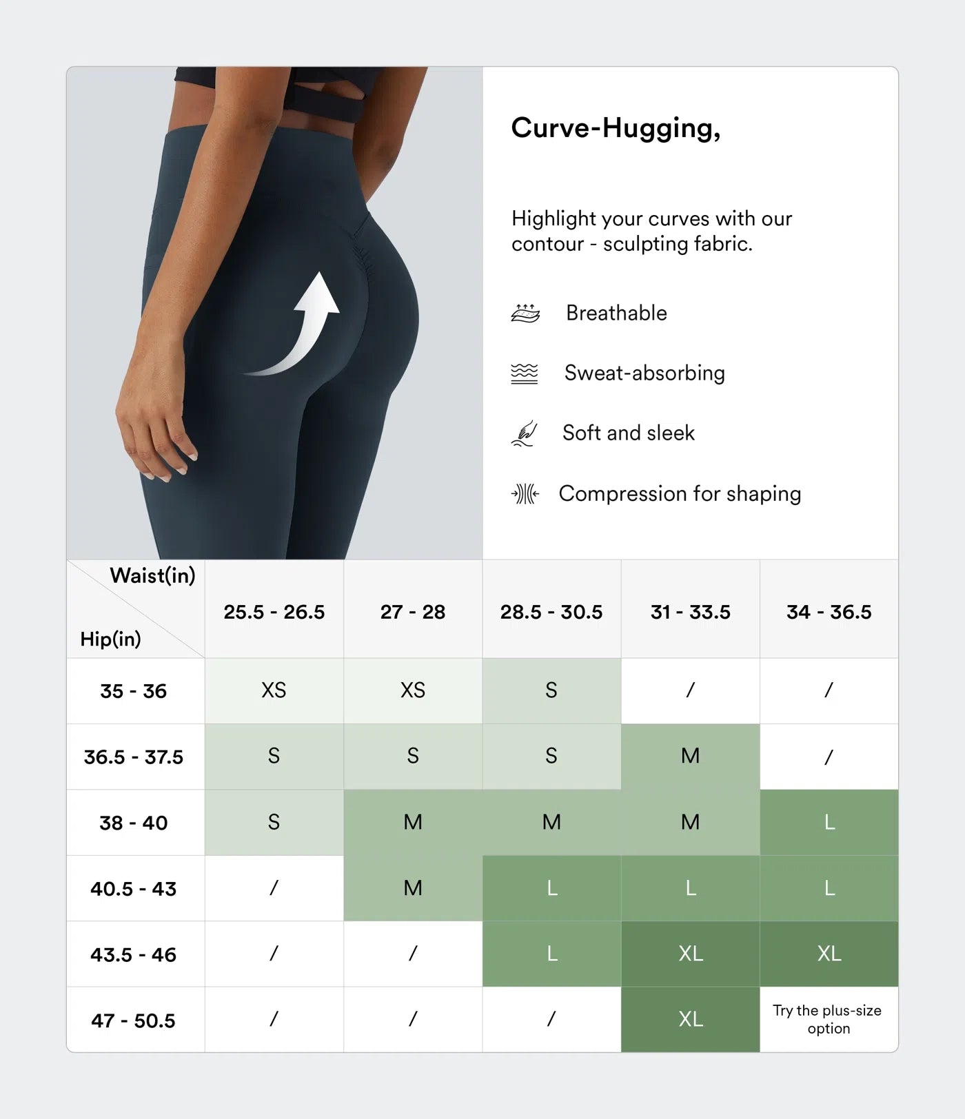 UltraSculpt™️ SoCinched High Waisted Scrunch Butt Lifting Tummy Control Pocket Shaping Training Leggings