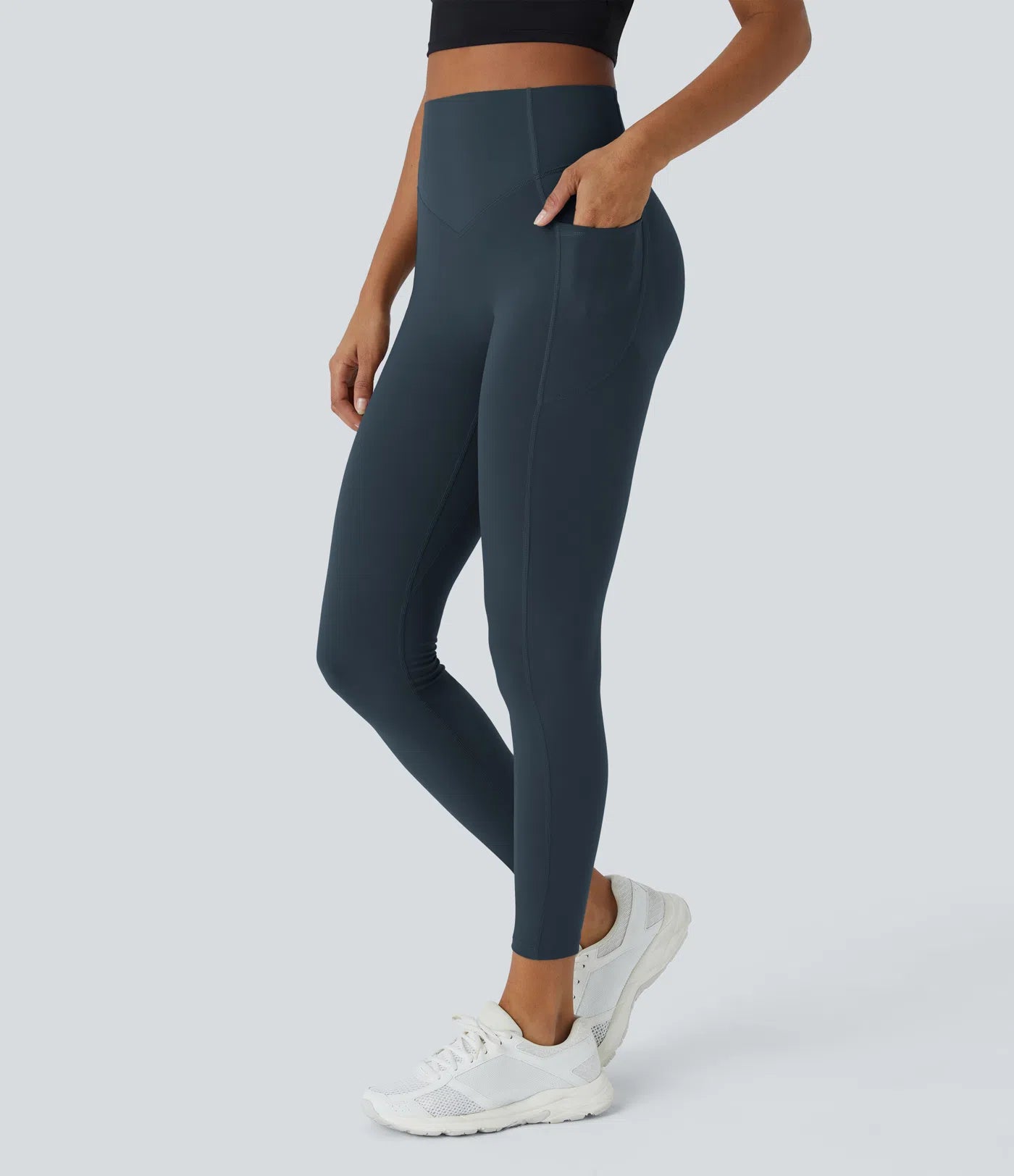 UltraSculpt™️ SoCinched High Waisted Scrunch Butt Lifting Tummy Control Pocket Shaping Training Leggings