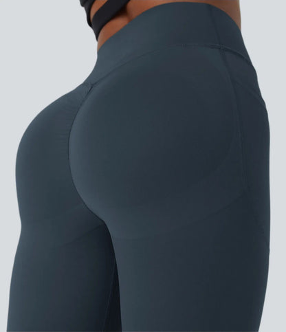 UltraSculpt™️ SoCinched High Waisted Scrunch Butt Lifting Tummy Control Pocket Shaping Training Leggings